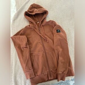 Alo Yoga zip up sweatshirt